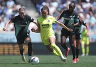 Rodman in action during the NJ/NY Gotham FC vs Washington Spirit game (Image Source: Getty)